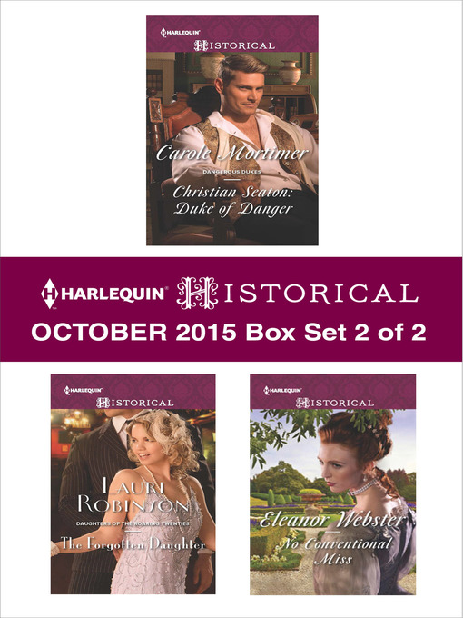 Title details for Harlequin Historical October 2015, Box Set 2 of 2 by Carole Mortimer - Wait list